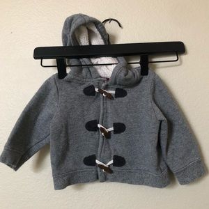 Grey hoodie